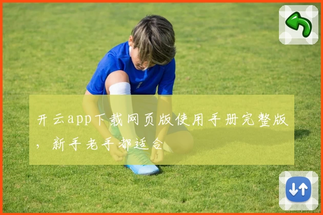 开云app下载网页版使用手册完整版，新手老手都适合